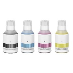 Tinteiro Compatível para Canon GI56Y Amarelo 4432C001