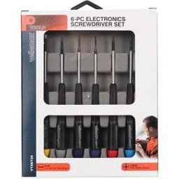 Set de 6 chaves de parafusos para electronica e informatica