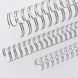 Argolas Metalicas Encadernar Passo 3:1 06mm Cx100 Prata