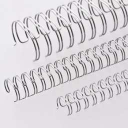 Argolas Metalicas Encadernar Passo 3:1 14mm Cx100 Prata