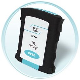 Tinteiro Compatível para HP C9391A Azul 28ml (88XL)