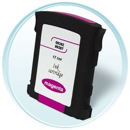 Tinteiro Compatível para HP C9392A Magenta 28ml (88XL)