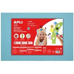 Placa de Cor Musgami 40x60cm 2mm Azul Bolinhas 3Folhas