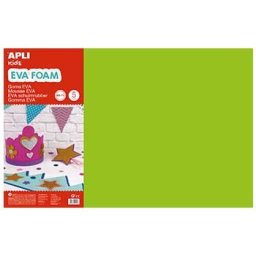 Placa de Cor Musgami 40x60cm 2mm Verde Claro 5Folhas