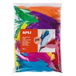 Penas (Manualidades) Apli Sortido 500 unidades