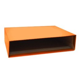 Caixa Cartao Micro para Pasta Arquivo 200AC 350x290 L80 Laranja