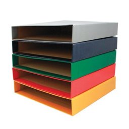Caixa Cartao Micro para Pasta Arquivo 310x290 L80 (Vermelho) - 10 unidades