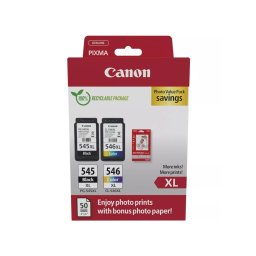 Pack Tinteiros Canon 545XL / 546XL Preto / Cor 8286B011