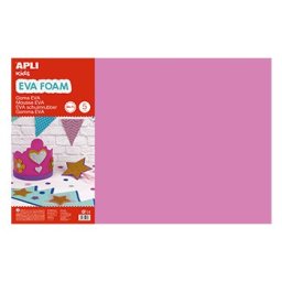 Placa de Cor Musgami 40x60cm 2mm Rosa 5 Folhas