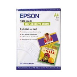Papel 167gr Autocolante Photo InkJet A4 - 10 Folhas