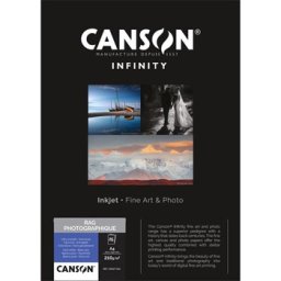 Papel Canson Infinity Rag Photograph A4 100% 310gr 10 Folhas