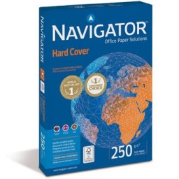 Papel 250gr Fotocopia A4 Navigator Hard Cover 1x125Folhas
