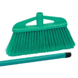Vassoura Nylon Despontada Super - Pelo Macio - (com Cabo)