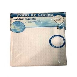 Pano Microfibras 50x50cm Cozinha Branco - 2 unidades
