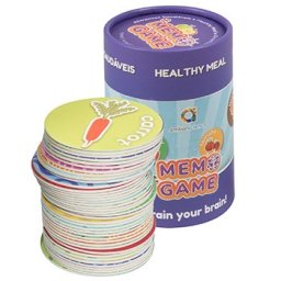 Jogo de Memória Alimentos Saudáveis Ambarscience