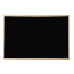 Quadro de Giz Preto Moldura Madeira 40x30cm