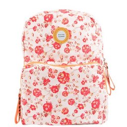 Mochila Escolar 2 Fechos Ambar Moonflower Roses