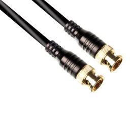 Cabo coaxial para Video BNC M / M 75ohms 3mt Contactos em Cromio