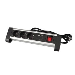 Bloco Mesa 3 Tomadas + 2 portas USB