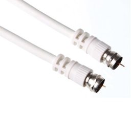 Cabo coaxial com fichas tipo F macho / macho basic 10m