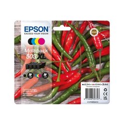 Multipack 4 Tinteiros Epson 503XL (C13T09R64010)