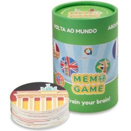 Jogo de Memória Volta ao Mundo Ambarscience