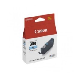 Tinteiro Canon PFI300 Azul Foto 14,4ml (4197C001, PFI-300PC)