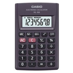 Calculadora de Bolso Casio HL4A 8 Digitos