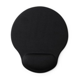Tapete Rato c / Apoio Pulso Preto