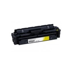 Toner Compatível para Canon 055H Amarelo 3017C002 - Alta Capacidade
