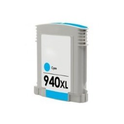 Tinteiro Compatível para HP 940XL Azul C4907A 28ml