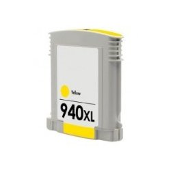 Tinteiro Compatível para HP 940XL Amarelo C4909A 28ml