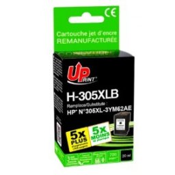 Tinteiro Compatível UPrint para HP 305XL Preto 3YM62A 18ml
