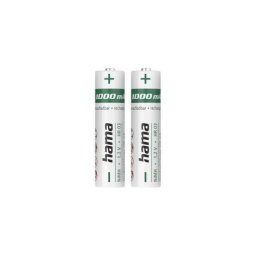 Pilhas Recarregáveis AAA 1.2V 1000mAh Hama 2 unidades