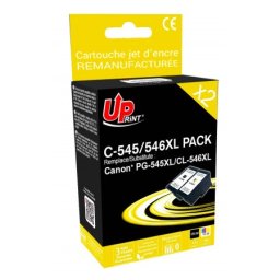 Pack Tinteiros Compatíveis UPrint para Canon 545XL / 546XL Preto / Cor 8287B005