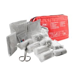 Kit de Primeiros Socorros JBM DIN13164:2022 Vermelho 27 Peças