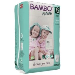 Bambo Nature 6 XXL Fraldas Cueca 18Kg+ x18