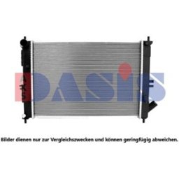 Radiador, arrefecimento do motor AKS DASIS 560149N