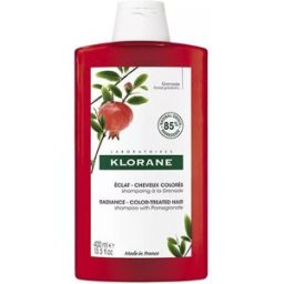 Klorane Klorane Capilar Chámpô Romã Para Cabelo Pintado, Colorações Ocasionais. Embalagem De 400 Ml
