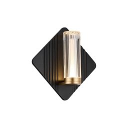 Rabalux 71407 - Aplique de parede para casa de banho ROSALINE LED/7W/230V IP44 preto/dourado