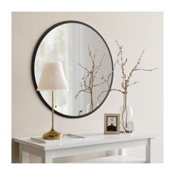 Espelho de parede AYNA 60 cm preto