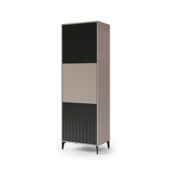 Armário RONJA taupe/preto