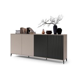 Cómoda RONJA taupe/preto