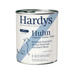 24x800g Sensitive Frango Hardys comida húmida para cão