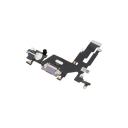 Flex Conetor de Carga com Microfone Iphone 11 Lilas