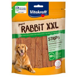 2x250g Vitakraft Rabbit Meat Strips XXL Dog Snacks