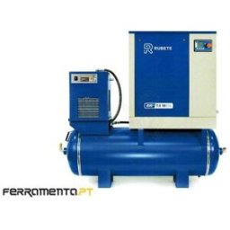 Compressor Parafuso 10HP 290Lt Reserv. + Secador Rubete EVO2-7.5-10R3S