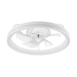 Iluminação de teto LED com uma ventoinha FARGO LED/37W/230V branco + CR