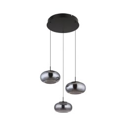 Globo 15744-3H - Candeeiro suspenso LED QUINTARA 3xLED/6W/230V