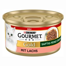 24x85g Delícias suculentas em tiras finas: Frango Purina Gourmet Gold